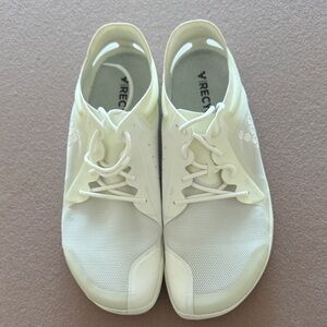 Vivobarefoot Men's 46 White Breathable Mesh Minimal Barefoot Shoes